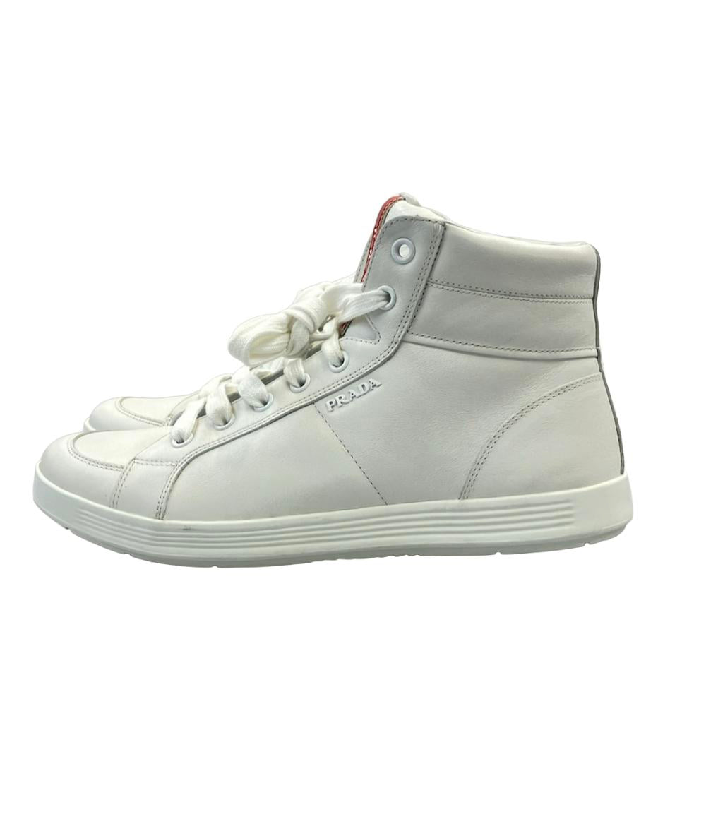 PRADA ハイカットスニーカー サイドジップ メンズ SIZE 9 プラダ 