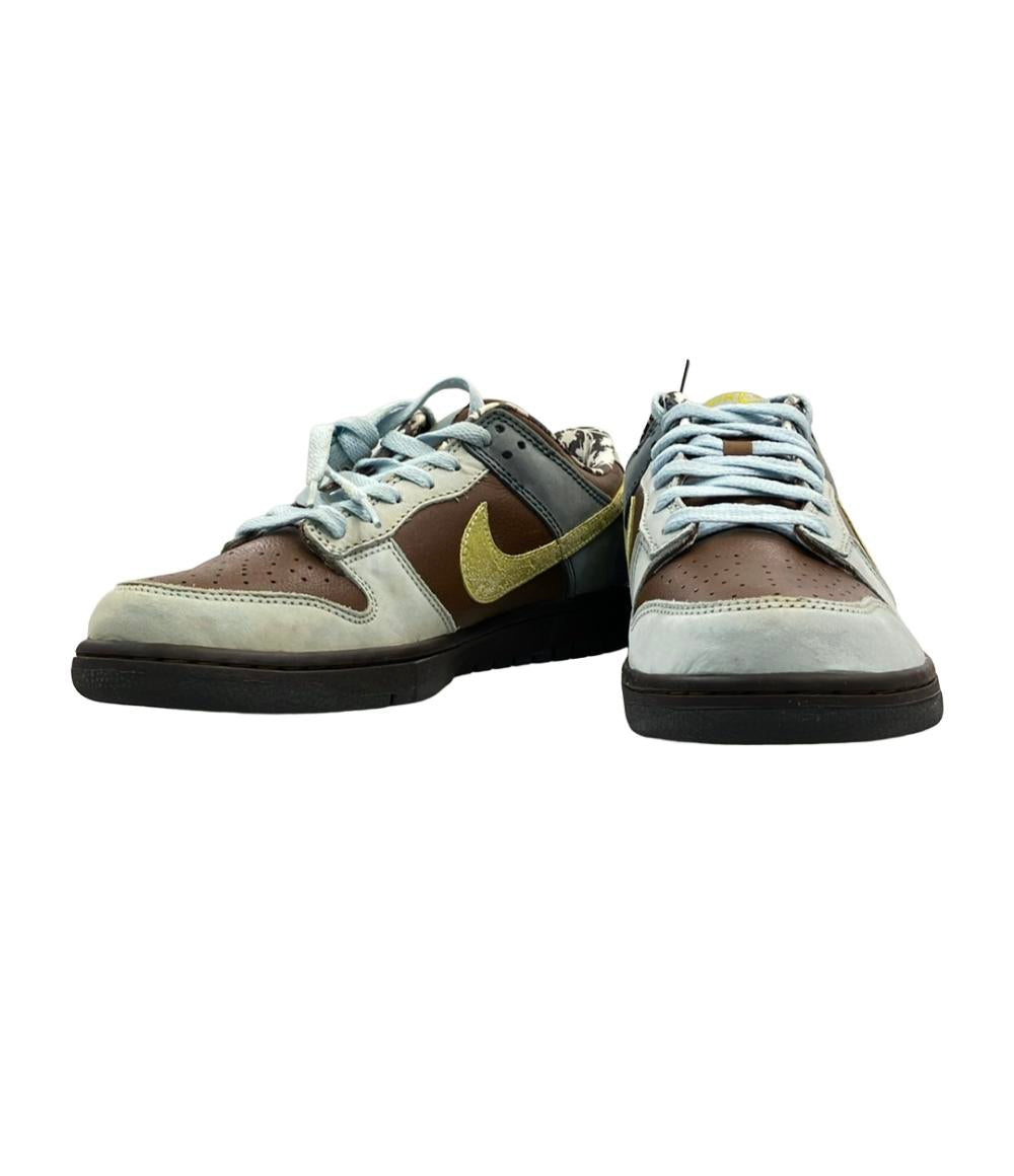 訳あり ナイキ ローカットスニーカー DUNK PREMIUM BISON BARELY BLUE 307696-231 メンズ SIZE 27.0 (L) NIKE