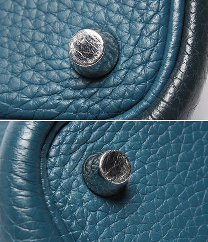 HERMES ハンドバッグ Z刻印 シルバー金具 トリヨンクレマンス ピコタンロックPM カザック レディース エルメス
