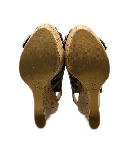 LOUIS VUITTON ウェッジサンダル レディース SIZE 35 ルイ・ヴィトン