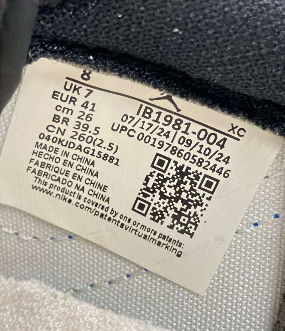 美品 NIKE ローカットスニーカー AIR JORDAN 1 LOW 85 lB1981-004 メンズ SIZE 26.0 ナイキ