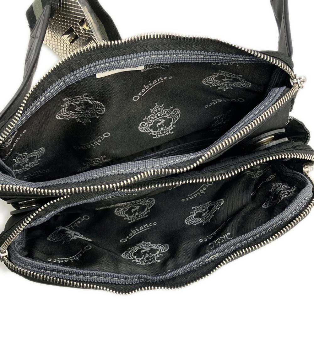 Orobianco ウエストバッグ ボディバッグ レザー メンズ オロビアンコ