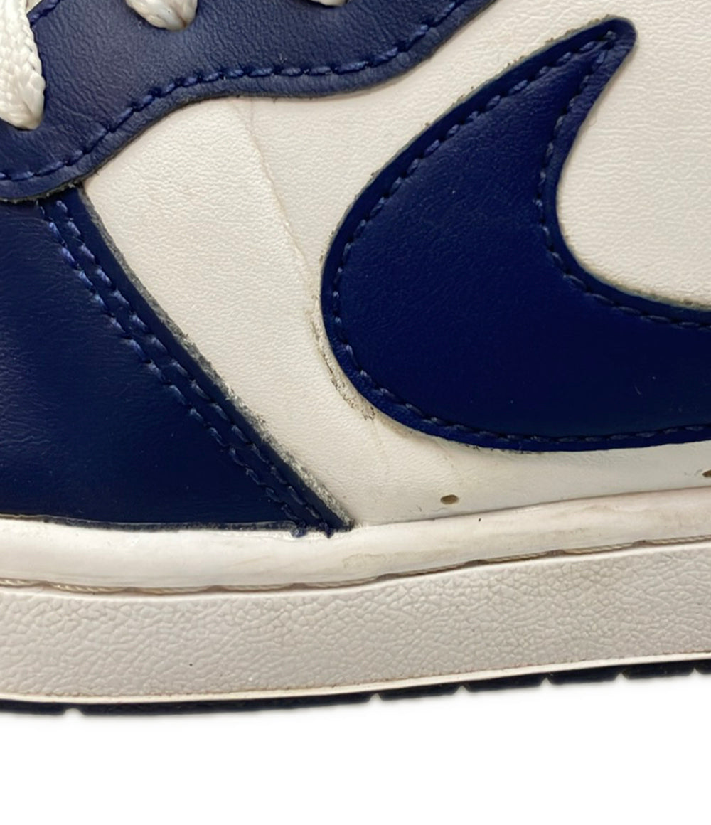 NIKE ミドルカットスニーカー Court Borough Mid 2 GS CD7782-107 キッズ SIZE 24.0 ナイキ