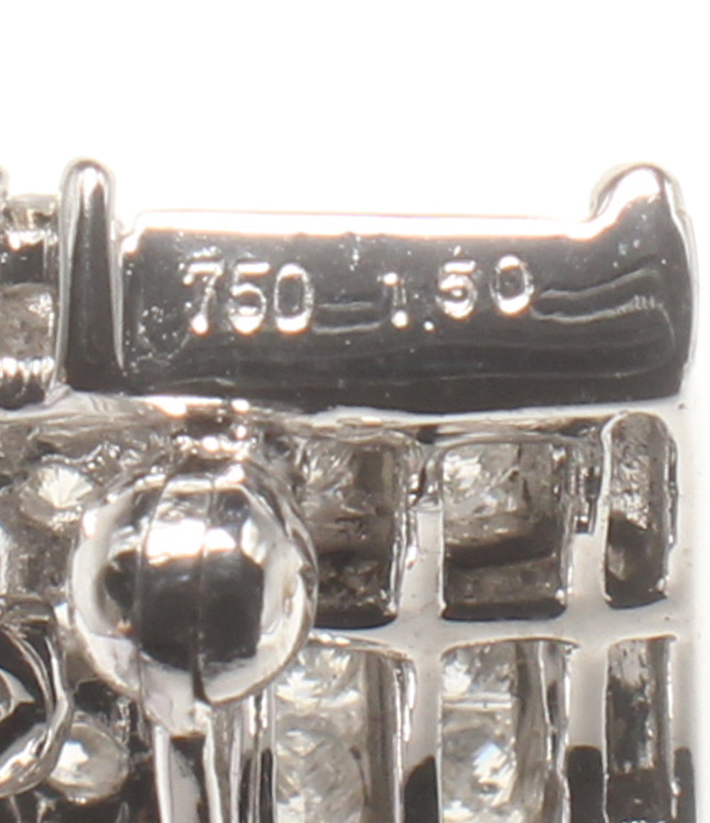 ブローチ K18 ダイヤ1.50ct レディース