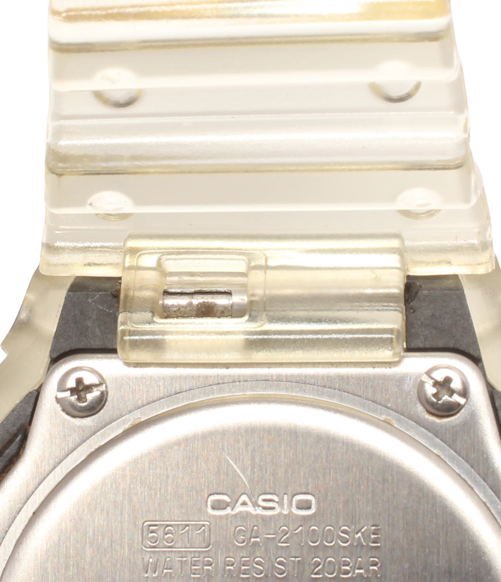 CASIO 腕時計 G-SHOCK クオーツ ブラック GA-2100SKE レディース メンズ カシオ