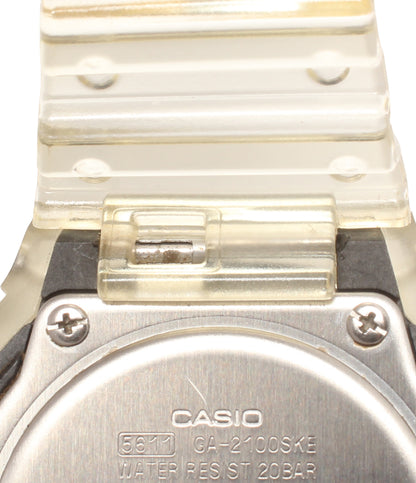 CASIO 腕時計 G-SHOCK クオーツ ブラック GA-2100SKE レディース メンズ カシオ