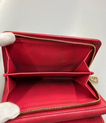 Miu Miu 二つ折り財布 レザー レディース ミュウ ミュウ