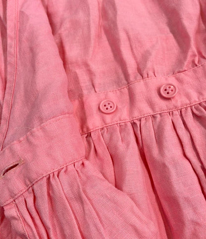 ツルバイマリコオイカワ 半袖リネンワンピース レディース SIZE F (M) Tsuru by Mariko Oikawa