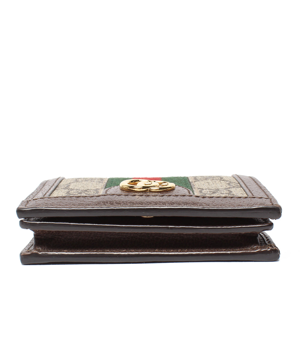 美品 GUCCI 二つ折り財布 オフィディア 523155 レディース グッチ