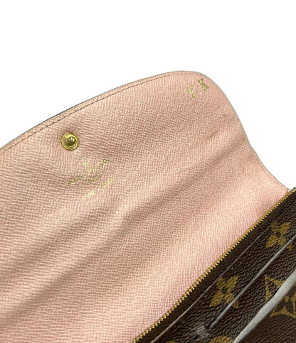 訳あり LOUIS VUITTON 長財布 ポルトフォイユ エミリー モノグラム M41943 レディース ルイ・ヴィトン