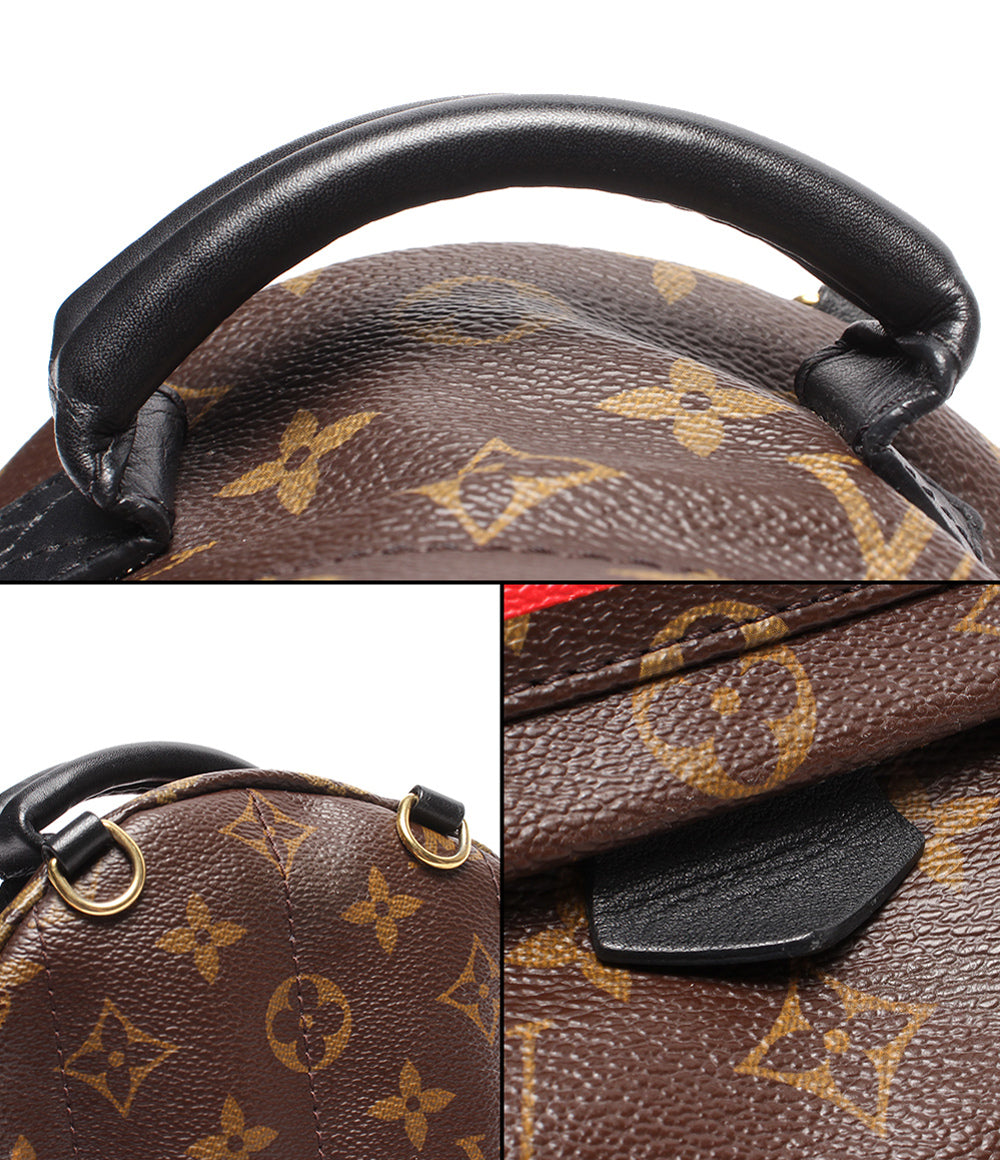 LOUIS VUITTON リュック パームスプリングス バックパック ミニ モノグラム ワールドツアー M42971 レディース ルイ・ヴィトン