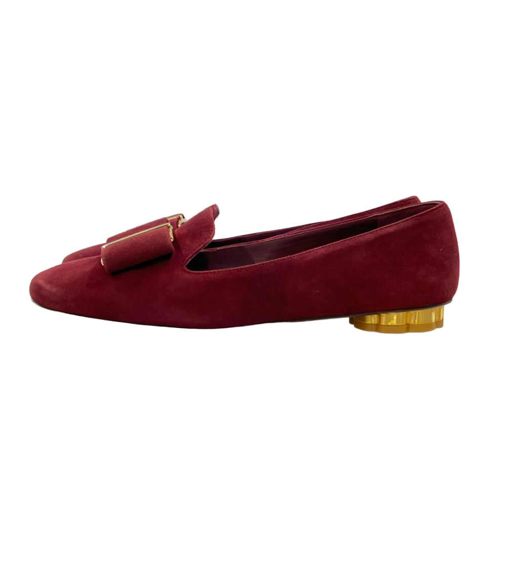 Salvatore Ferragamo パンプス スエード サルノ レディース SIZE 5 1/2