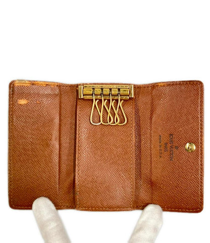 LOUIS VUITTON 4連キーケース ミュルティクレ4 モノグラム M62631 レディース メンズ ルイ・ヴィトン