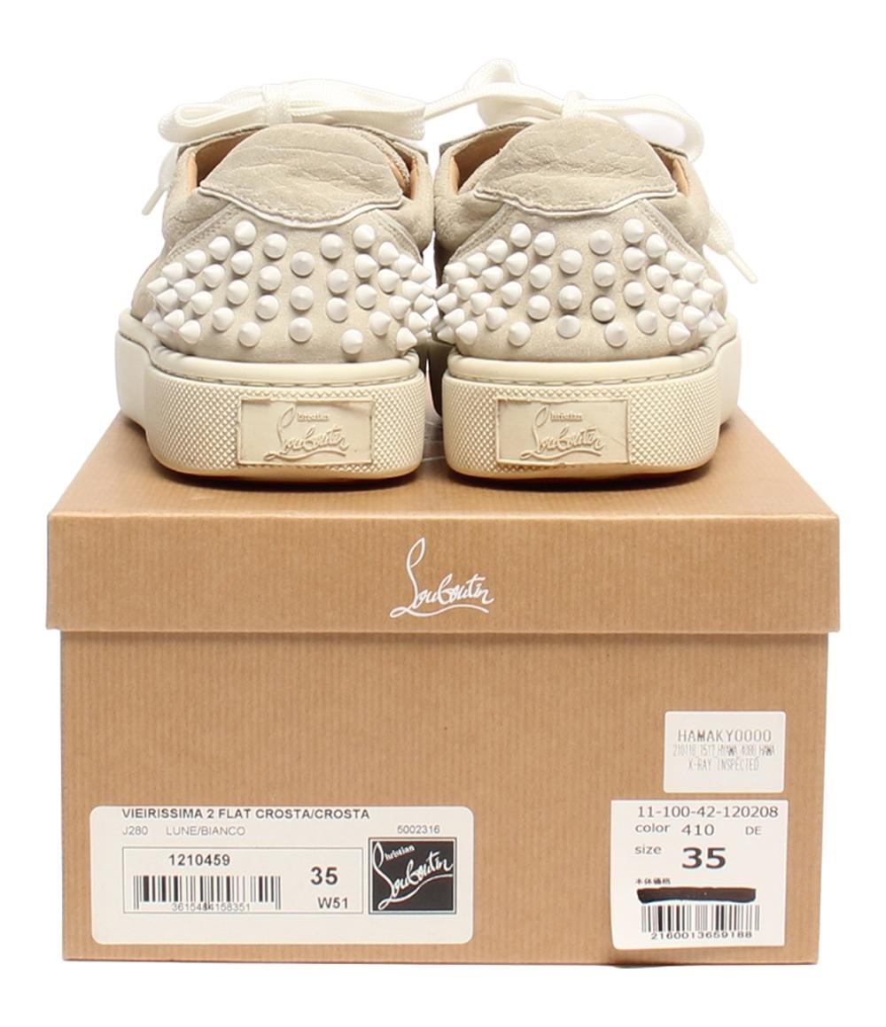 クリスチャンルブタン ローカットスニーカー スタッズ レディース SIZE 35 (S) Christian Louboutin