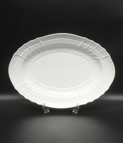 美品 Richard Ginori オーバルプラター 大皿 40cm ベッキオホワイト リチャードジノリ