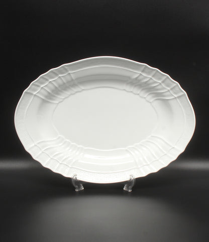 美品 Richard Ginori オーバルプラター 大皿 40cm ベッキオホワイト リチャードジノリ