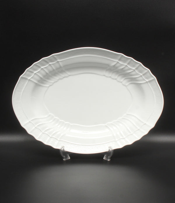 美品 Richard Ginori オーバルプラター 大皿 40cm ベッキオホワイト