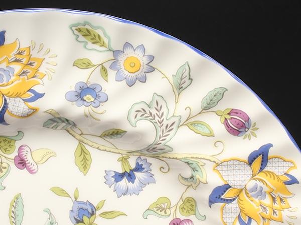 美品 ミントン プレート 大皿 27cm ハドンホール ブルー Minton