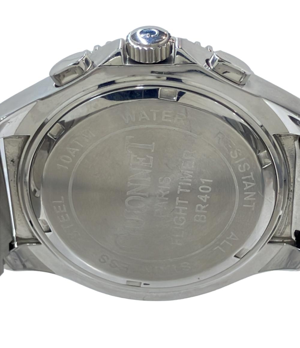 GUIONNET 腕時計 クオーツ レッド BR401 メンズ ギオネ