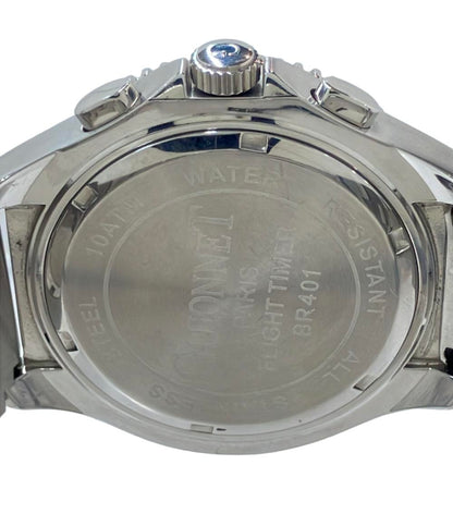 GUIONNET 腕時計 クオーツ レッド BR401 メンズ ギオネ