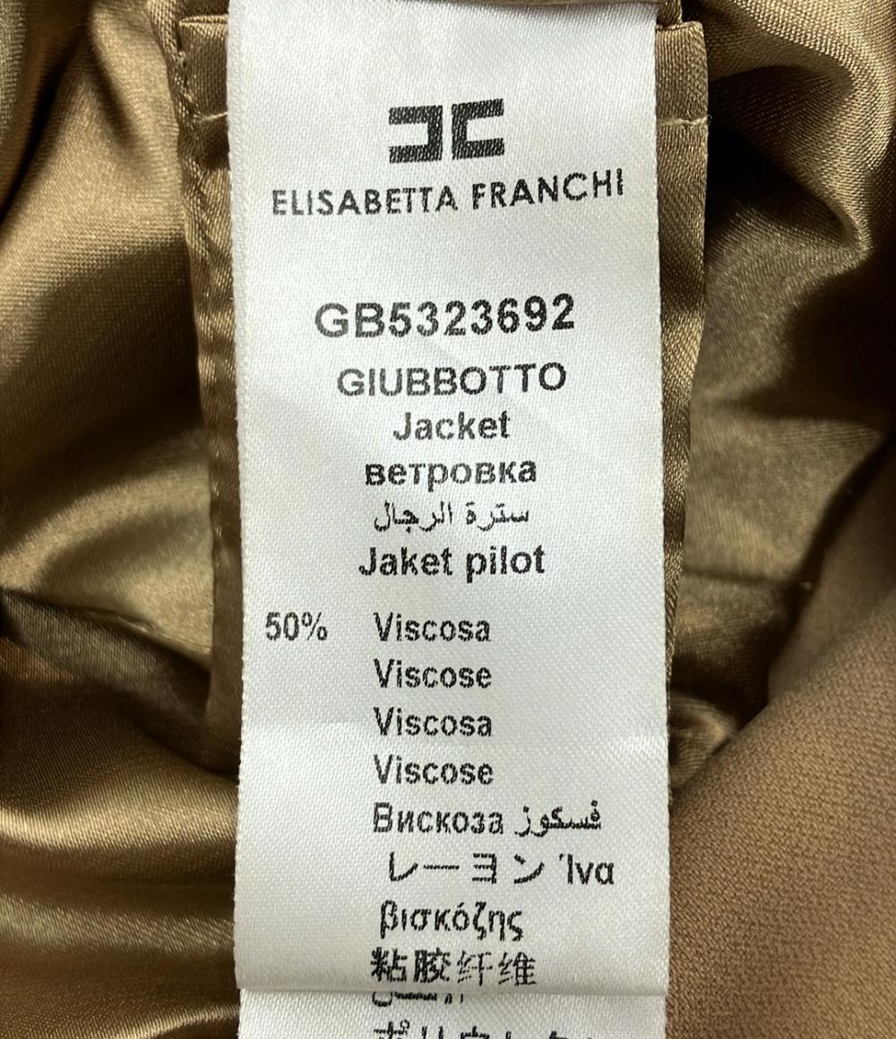 エリザベッタフランキ ライダースジャケット レディース SIZE 42 (M) ELISABETTA FRANCHI