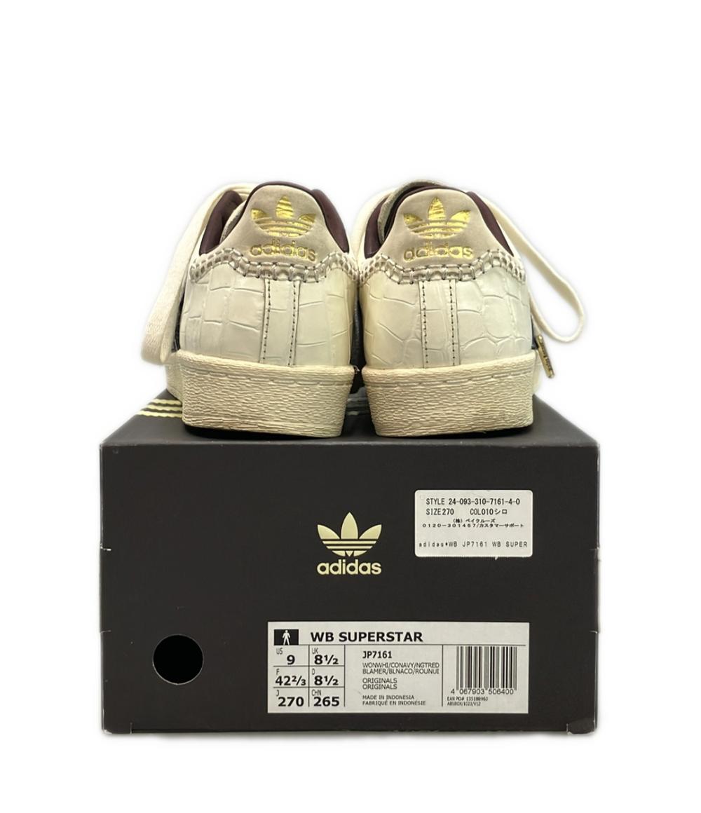 adidas WALES BONNER ローカットスニーカー スーパースター JP7161 メンズ SIZE 27.0 (L) アディダス ウェールズボーナー