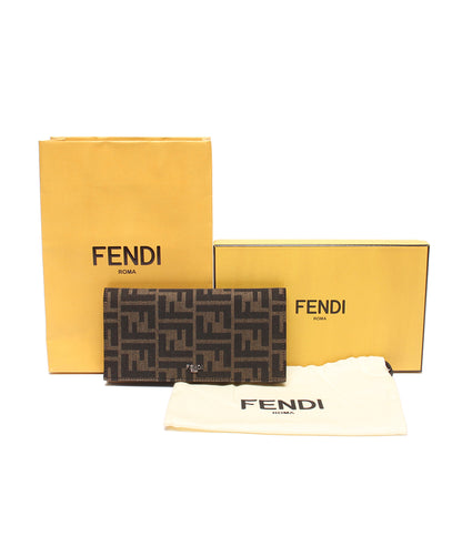 美品 FENDI 長財布 ズッカ 7M0355 メンズ フェンディ