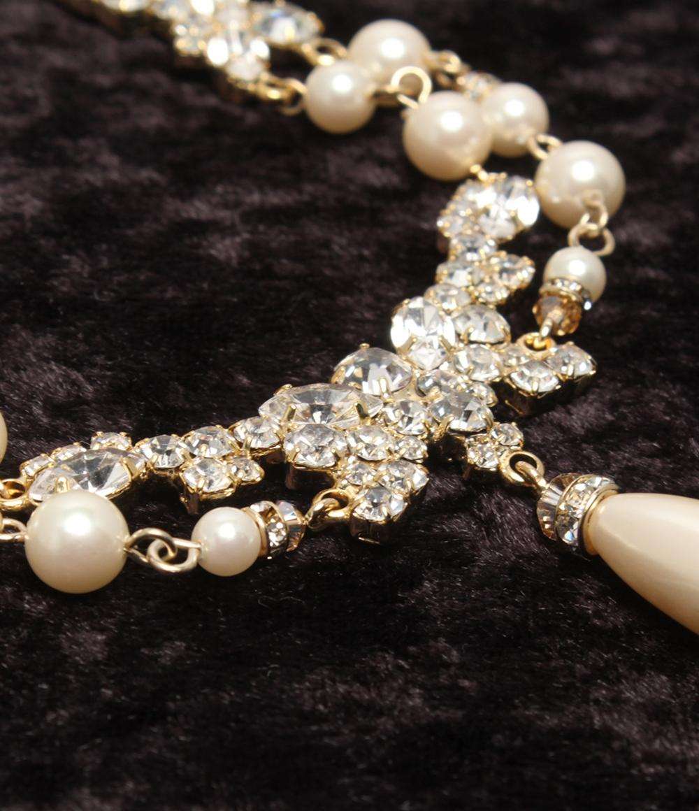 美品 ストロベリーフィールズ ネックレス レディース STRAWBERRYFIELDS