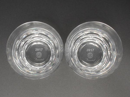 バカラ イヤータンブラー グラス 2点セット ペア 2017 ルチア Baccarat