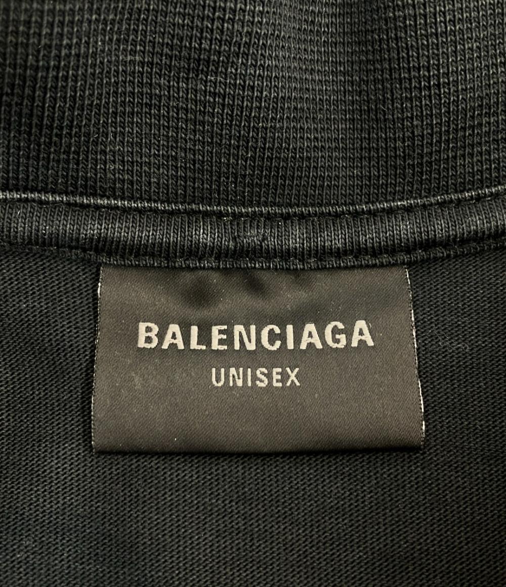 BALENCIAGA 半袖Tシャツ Tape Type T-Shirt ダメージ加工 23SS メンズ レディース SIZE S バレンシアガ