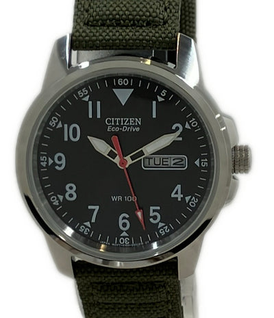 CITIZEN 腕時計 エコドライブ ソーラー ブラック BM8180-03E メンズ シチズン