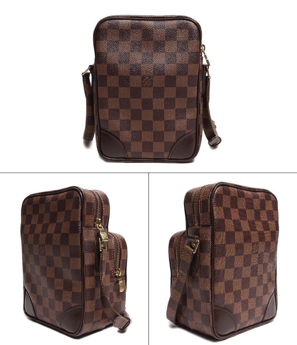 美品 ルイ・ヴィトン ショルダーバッグ ゴールド金具 アマゾン スペシャルオーダー ダミエ エヌベ N48074 ユニセックス LOUIS VUITTON