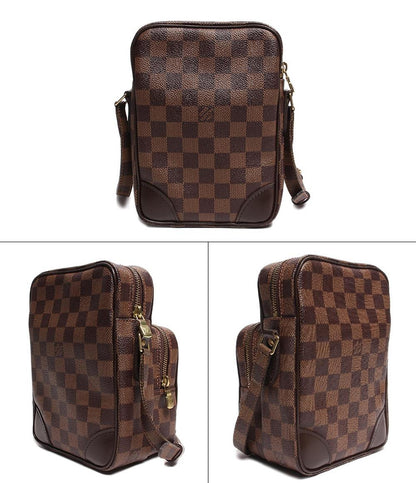 美品 ルイ・ヴィトン ショルダーバッグ ゴールド金具 アマゾン スペシャルオーダー ダミエ エヌベ N48074 ユニセックス LOUIS VUITTON