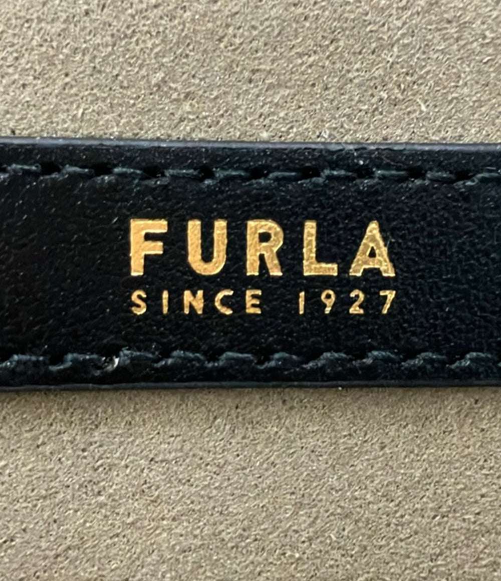 美品 FURLA ショルダーバッグ ショルダーポーチ 斜め掛け レザー レディース フルラ