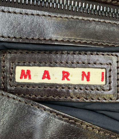 マルニ 2WAY ハンドバッグ ショルダーバッグ 斜め掛け バルーンバッグ レディース MARNI