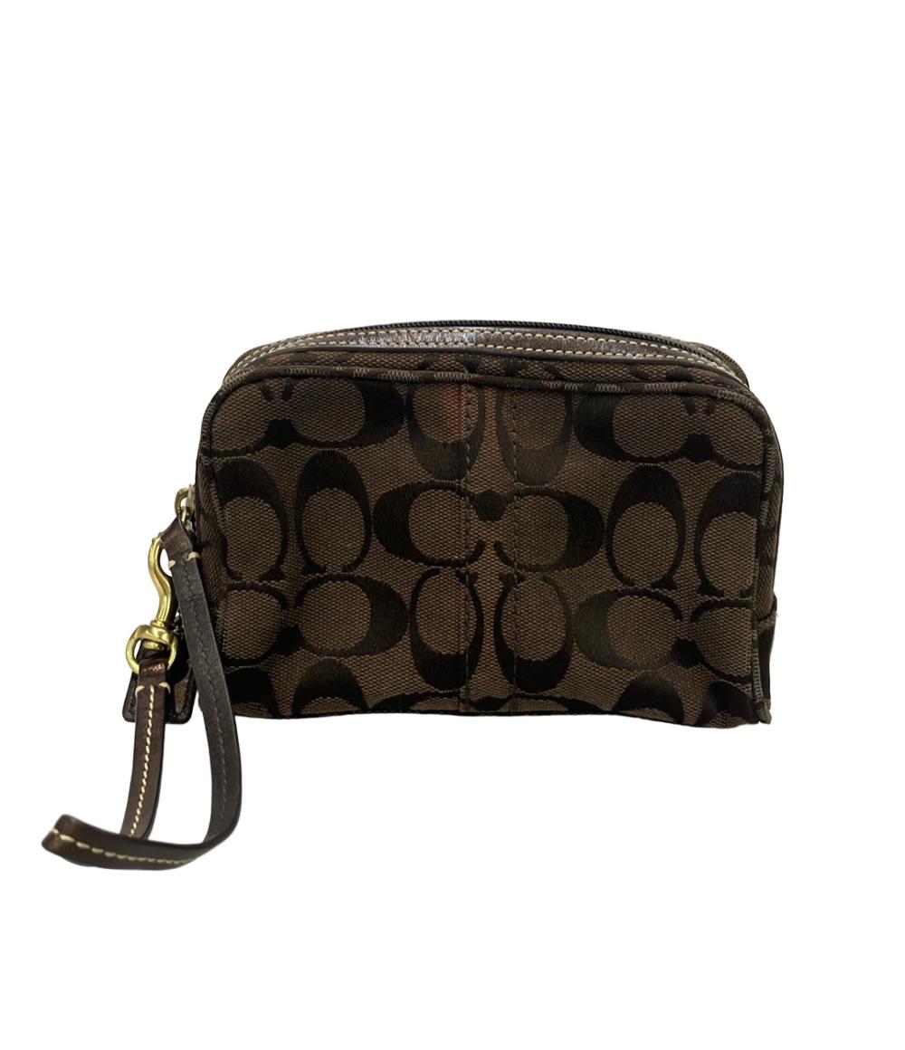 コーチ ポーチ シグネチャー レディース COACH