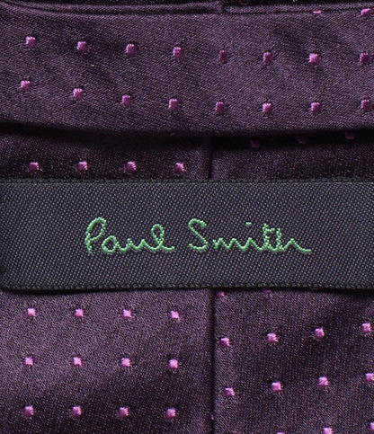 美品 ポールスミス ネクタイ シルク100％ ドット柄 メンズ PAUL SMITH