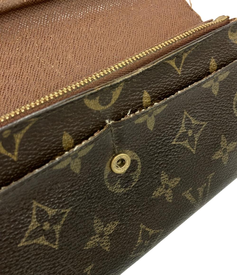 訳あり ルイ・ヴィトン 長財布 ポルトフォイユ サラ モノグラム M61726 レディース LOUIS VUITTON