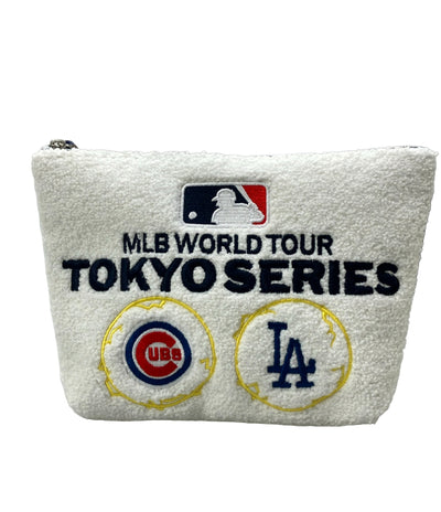 美品 GENUINE MERCHANDISE ポーチ MLBワールドツアー2025東京シリーズ ユニセックス ジェニュイン マーチャンダイズ