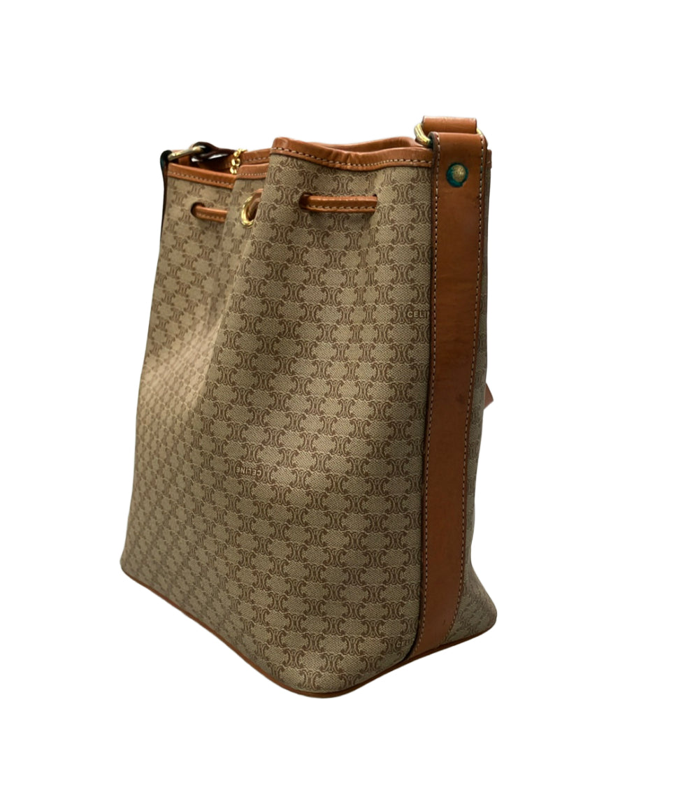 CELINE ショルダーバッグ 斜め掛け マカダム柄 M08 レディース セリーヌ