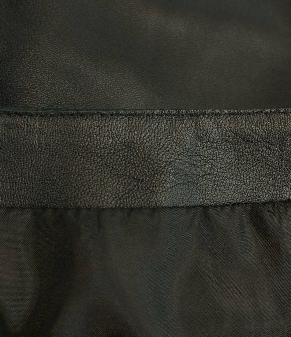 agnes b. シープレザー スカート レディース SIZE 40 アニエスベー