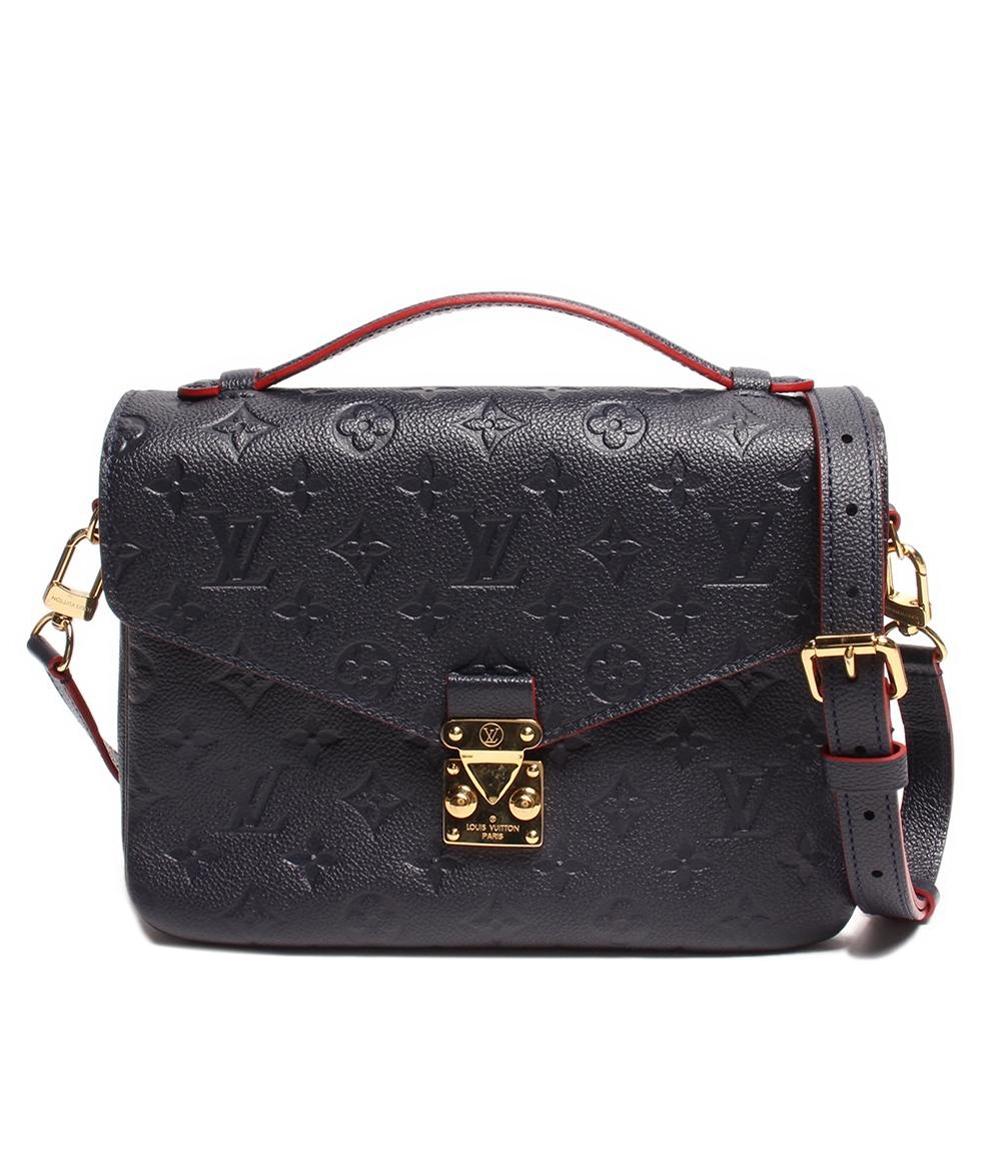 ルイヴィトン ショルダーバッグ ハンドバッグ ゴールド金具 ポシェット メティスMM モノグラム アンプラント マリーヌルージュ レザー M44071