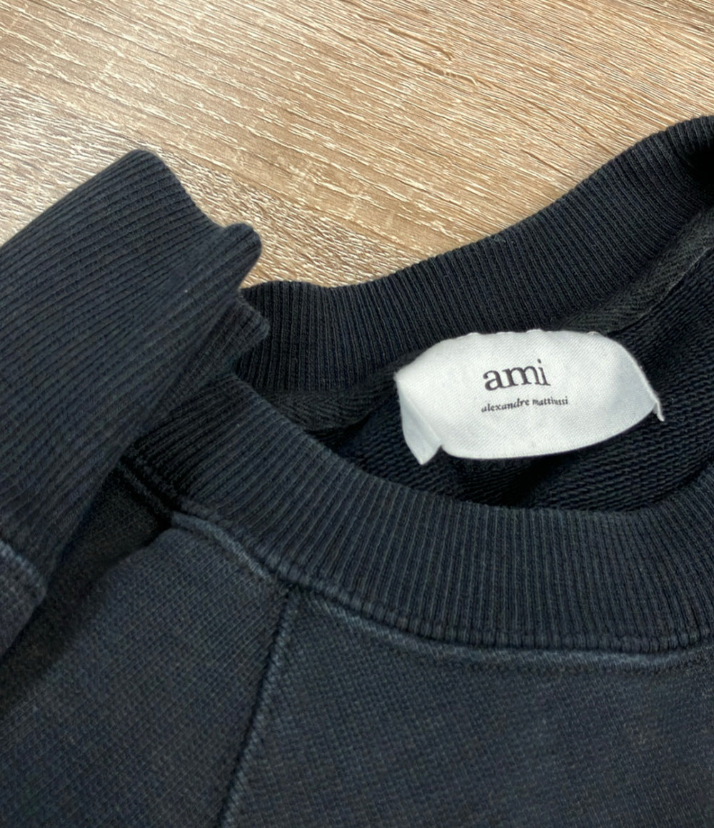 Ami Alexandre Mattiussi スウェットシャツ ロゴ インポート SPEUSW022 747 メンズ SIZE XXL アミ アレクサンドル マテュッシ