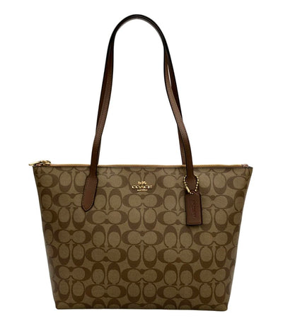 美品 COACH トートバッグ シグネチャー 4455 レディース コーチ