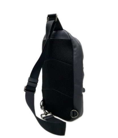 美品 COACH ボディバッグ レザー F49312 メンズ コーチ