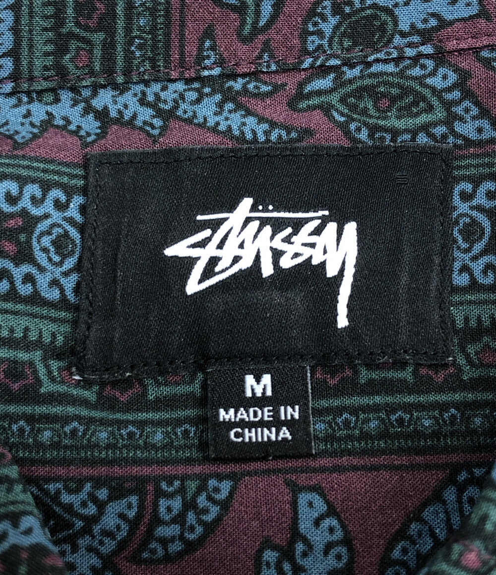 ステューシー 美品 長袖ペイズリーシャツ      メンズ SIZE M (M) STUSSY