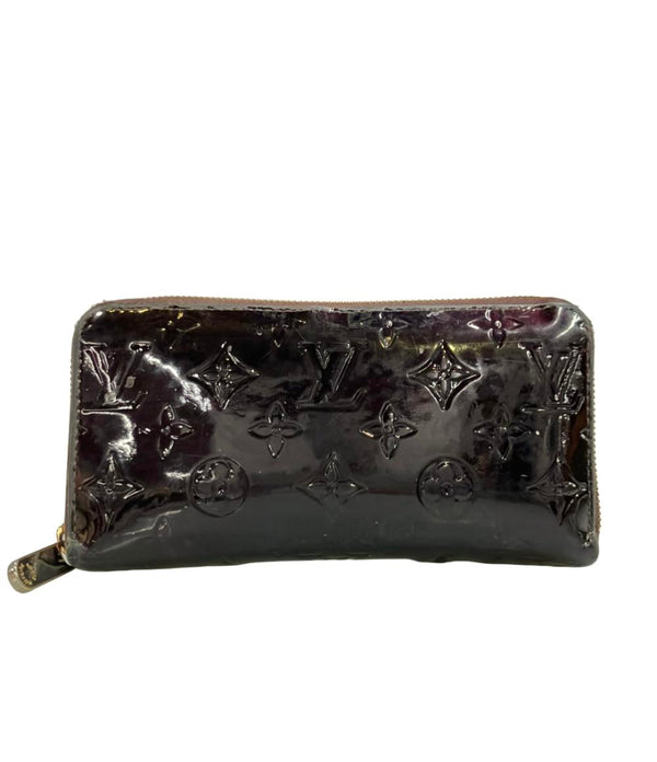 LOUIS VUITTON ラウンドファスナー長財布 ジッピー ウォレット ヴェルニ M93522 メンズ レディース ルイ・ヴィトン