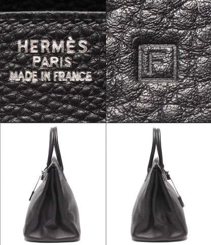 HERMES ハンドバッグ □F刻印 シルバー金具 バーキン35 レディース エルメス