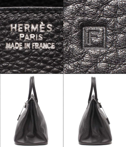 HERMES ハンドバッグ □F刻印 シルバー金具 バーキン35 レディース エルメス