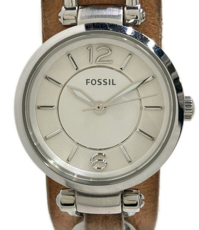 FOSSIL 腕時計 クオーツ シルバー ES3854 レディース フォッシル